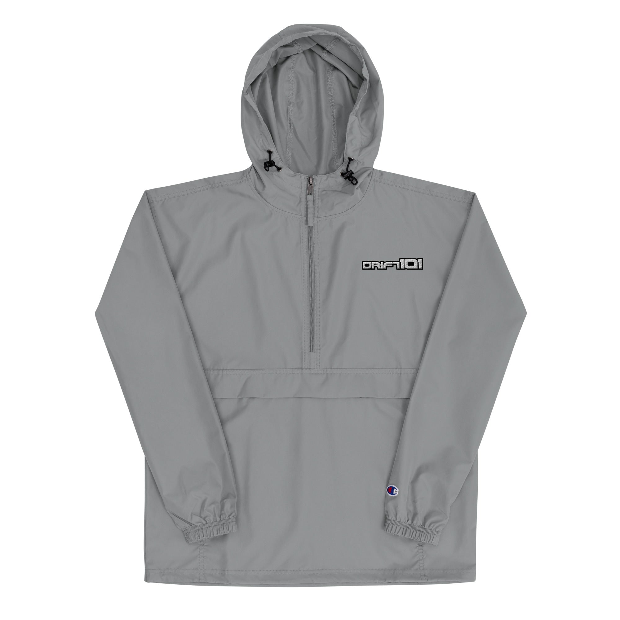 Champion grey windbreaker deals